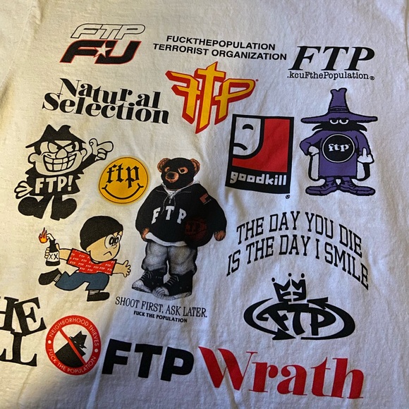 FTP Shirt Archive Tee Size Medium - Picture 2 of 5